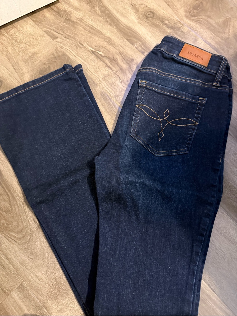 Shyanne Dark Blue Boot Cut Women’s Jeans